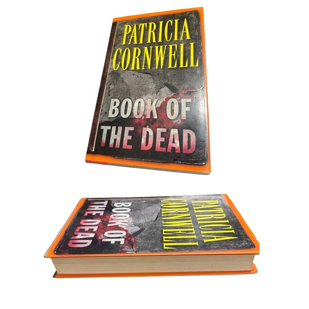 Patricia Cornwell Book of the Dead Hardcover Kay Scarpetta Thriller Mystery Nove